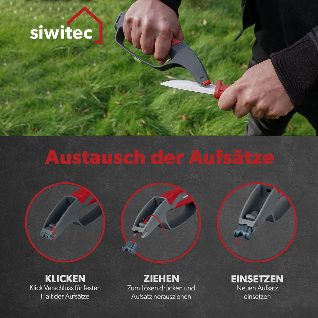 Siwitec knife sharpener 4in1
