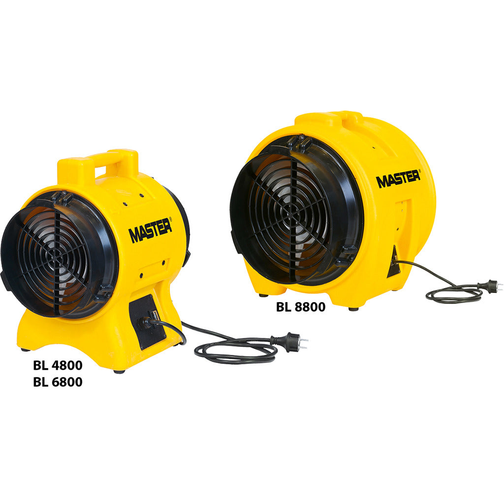 Blower BL made of plastic