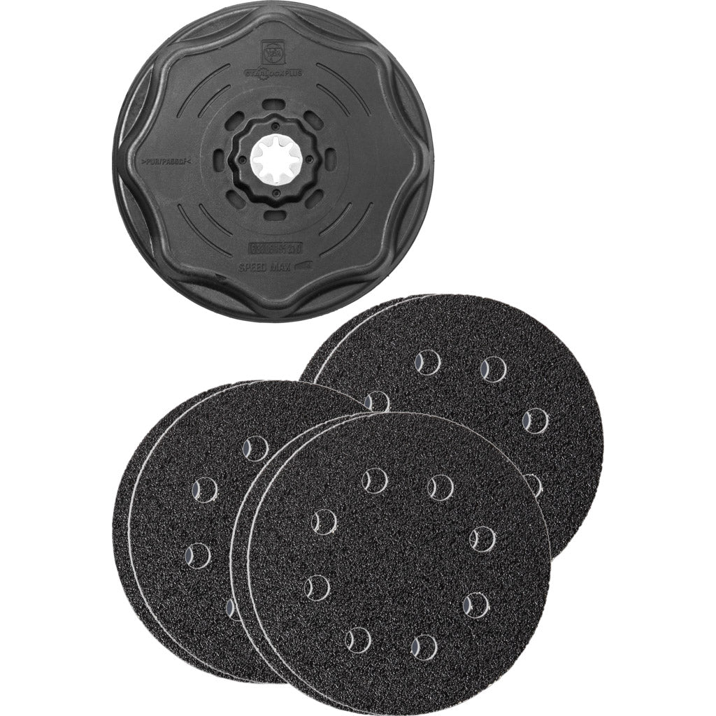 Sanding disc set