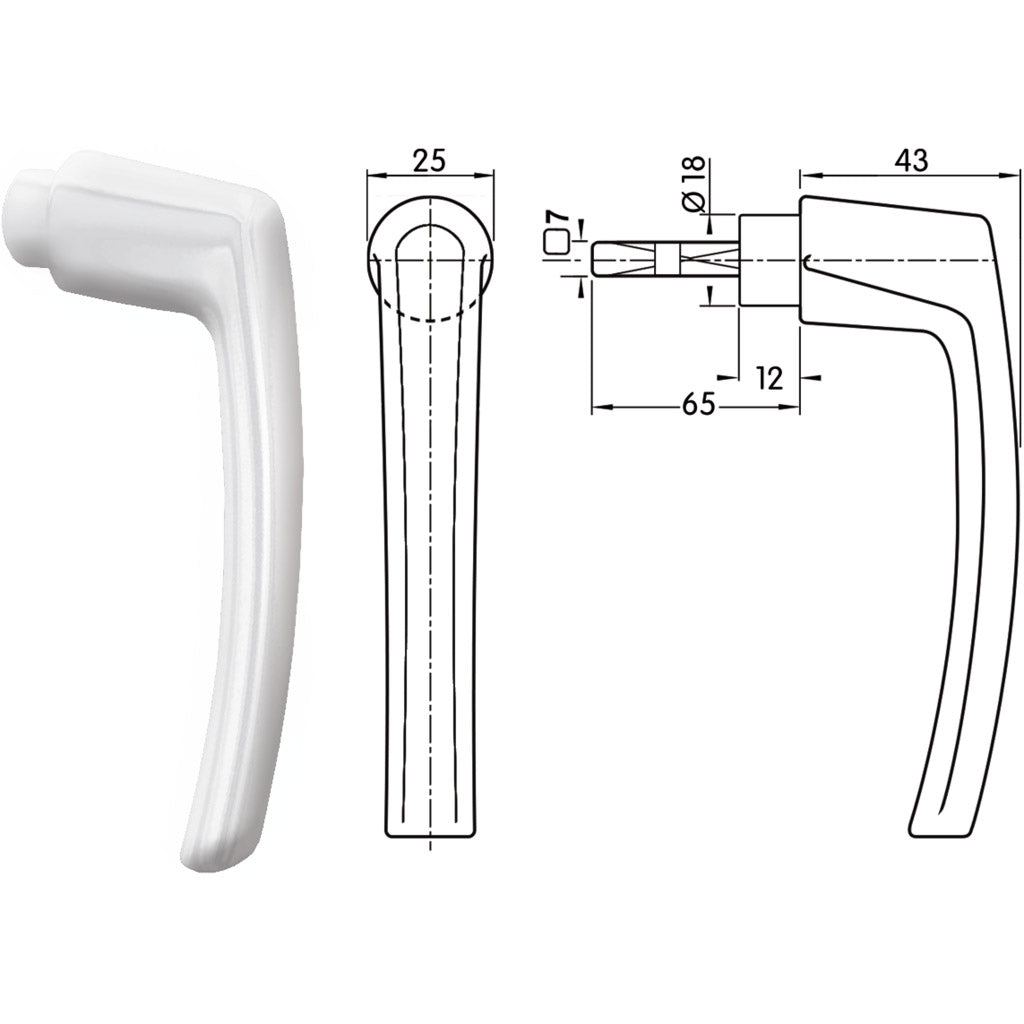 ROTOLINE plug-in handle