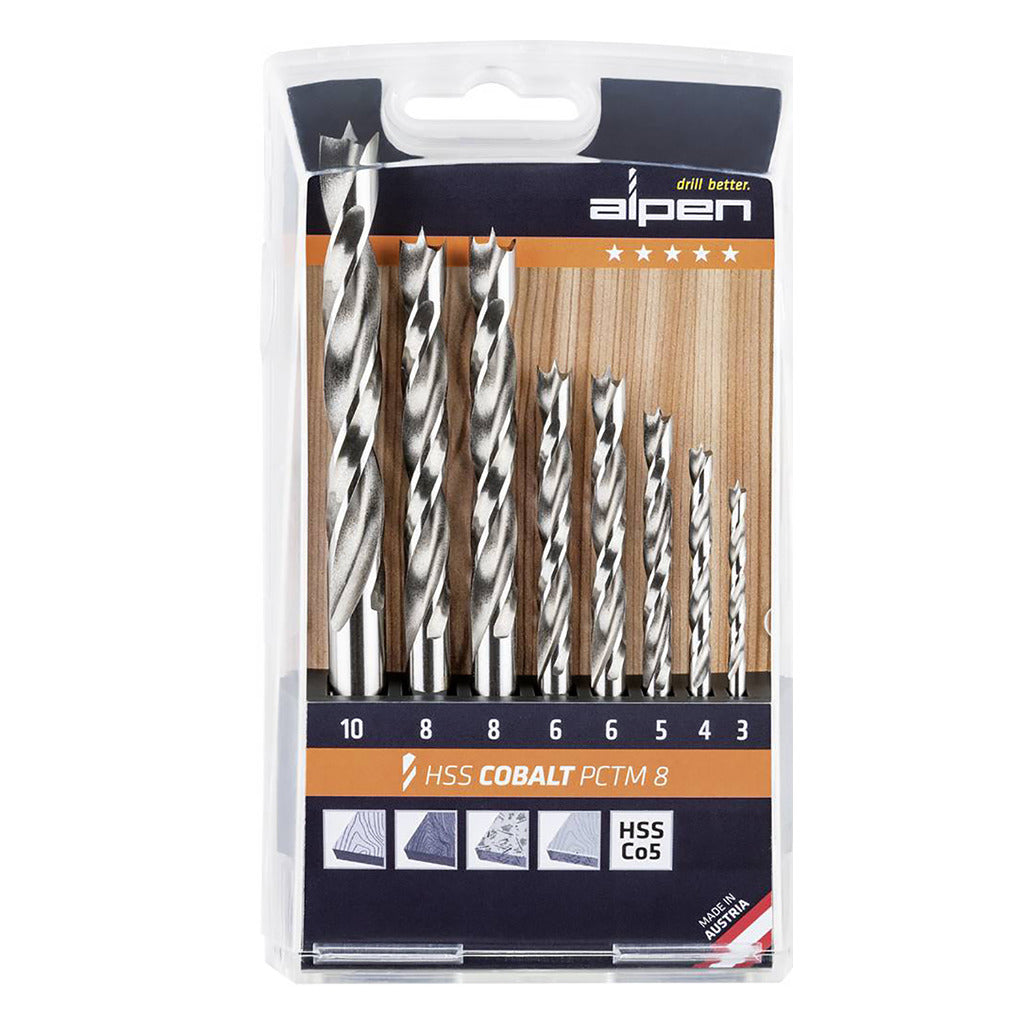 HSS wood drill set