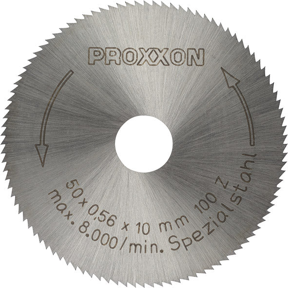 Circular saw blade made of high-alloy special steel (HSS)