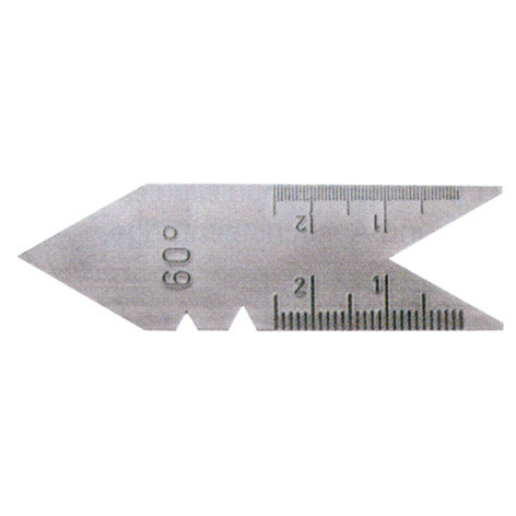 Pointed thread steel gauge
