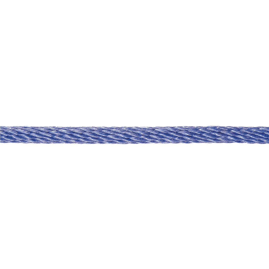 Spiral-braided polypropylene rope
