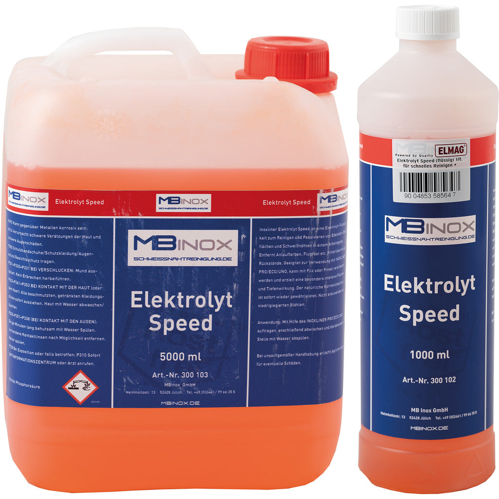 Electrolyte Speed / Niro Cleaning
