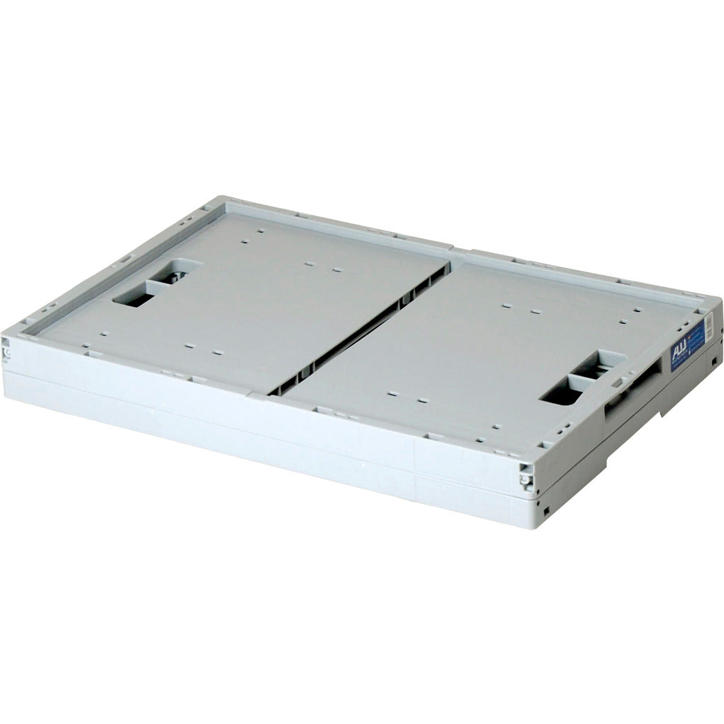 Folding box made of plastic