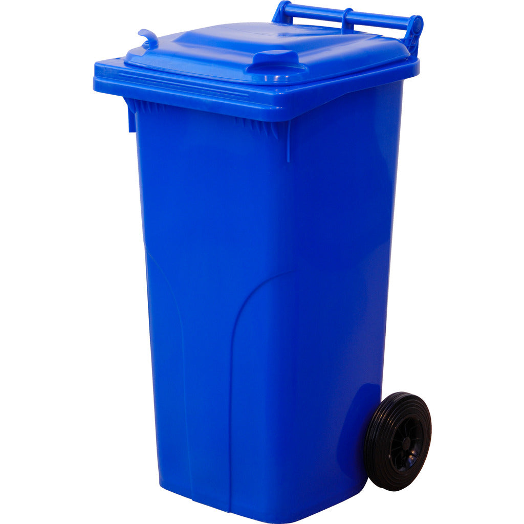Waste and recyclables collection container / 2-wheel container (F)