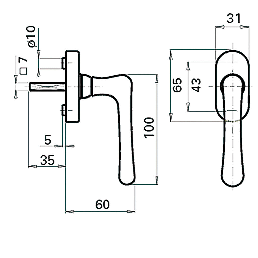 Half olive Elegant 504 HA