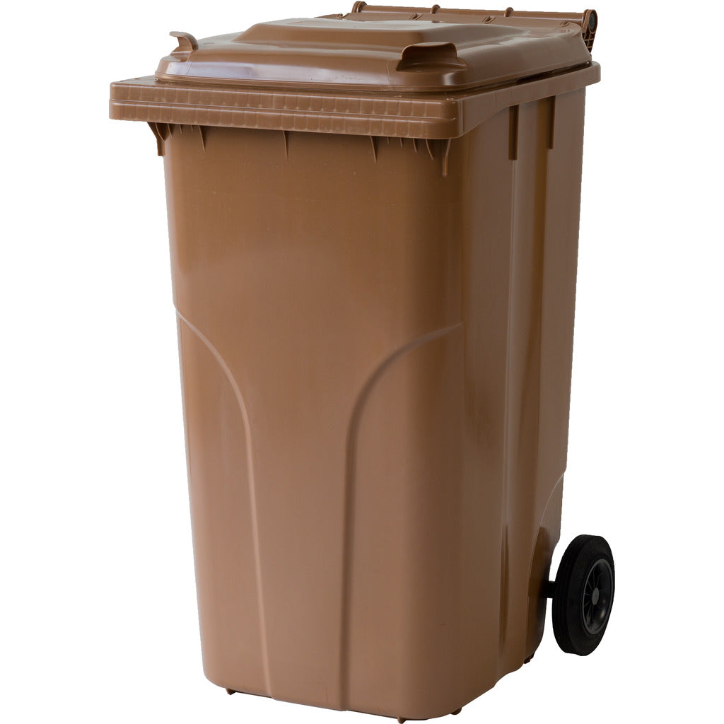 Waste and recyclables collection container / 2-wheel container (F)