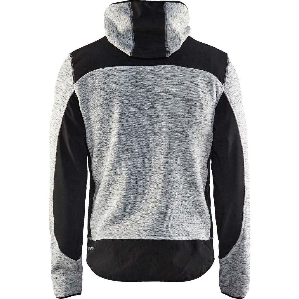 Cardigan with softshell