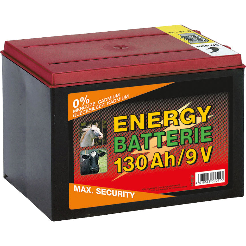 Electric fence battery
