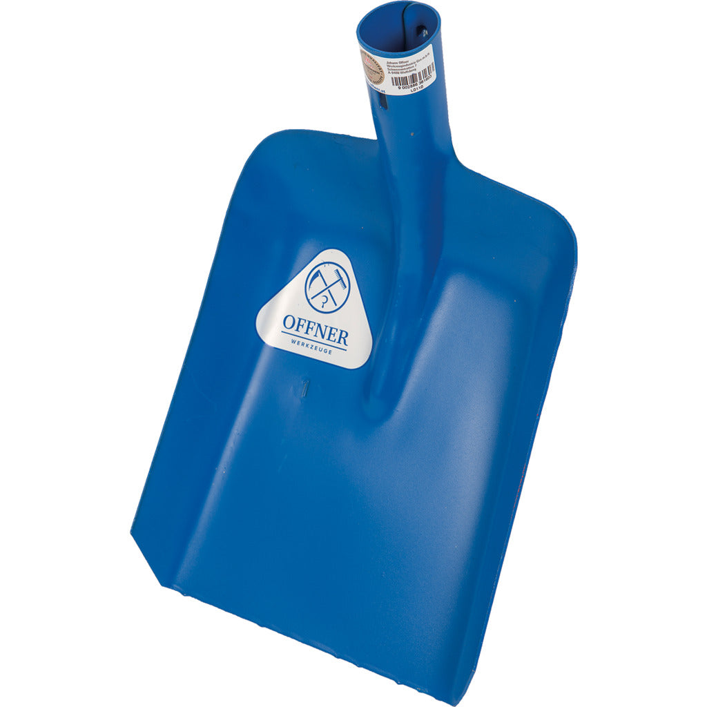 Edge shovel made of sheet steel / without handle