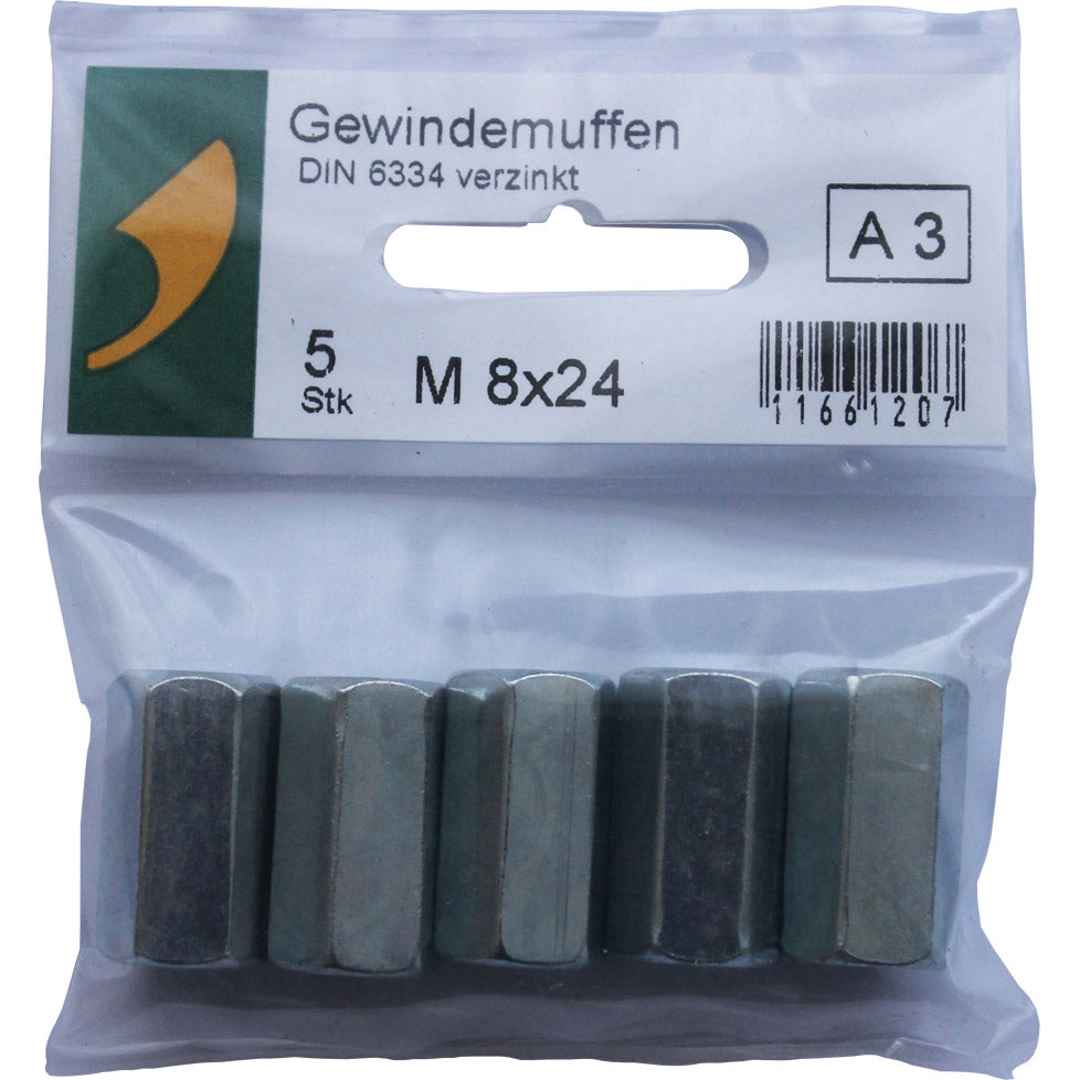 Bussole filettate SBV zincate