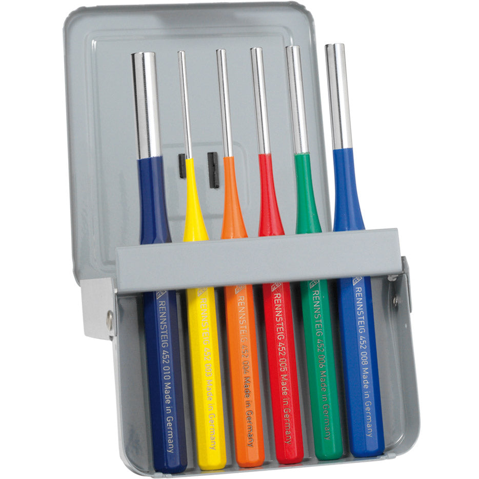 6-piece pin punch set