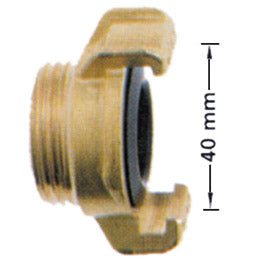 GEKA PLUS brass coupling