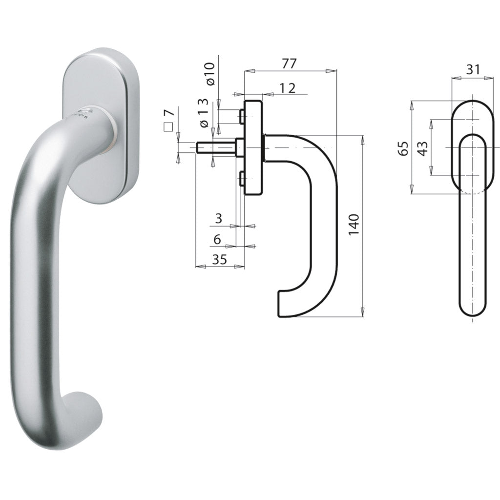 Half olive series 1704 H