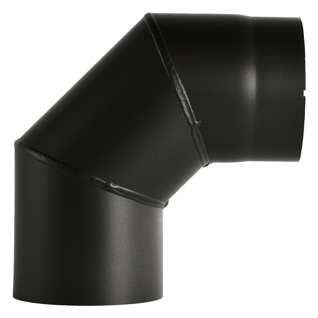 Curva tubo fumi Bertrams senza sportello di pulizia 90° rigida / senotherm® UHT-HYDRO