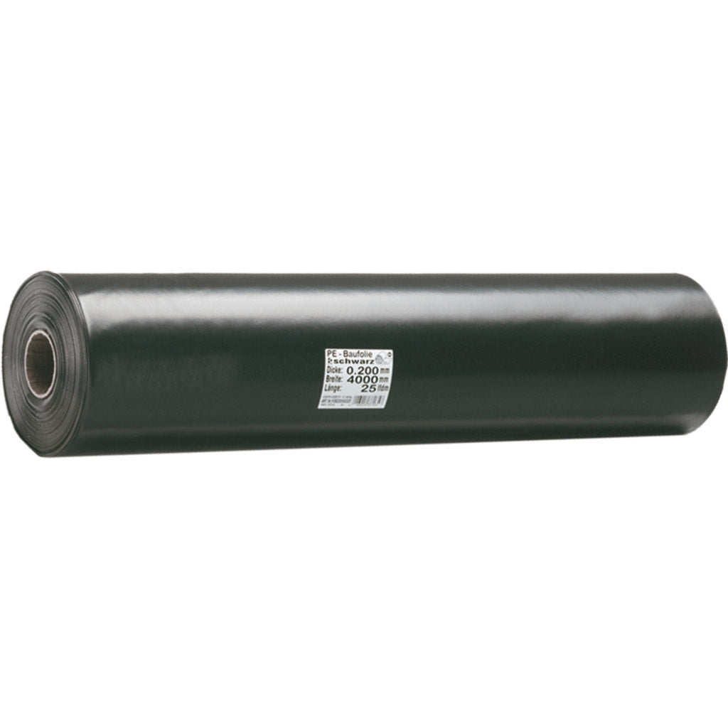 Silo tarpaulin black