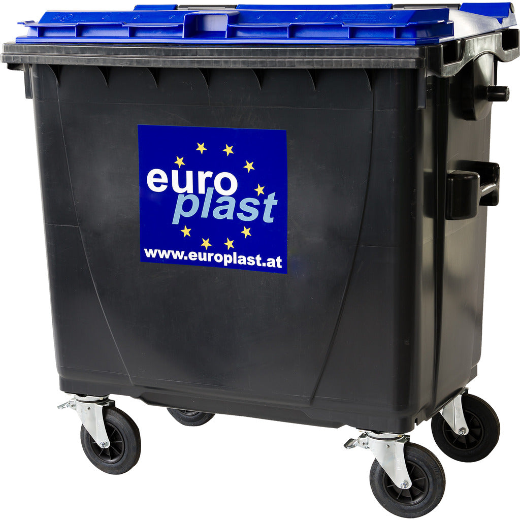 Waste and recyclables collection containers / 4-wheel containers