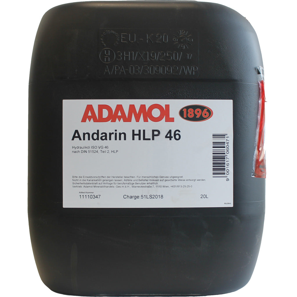 Hydraulic oil Andarin HLP 46
