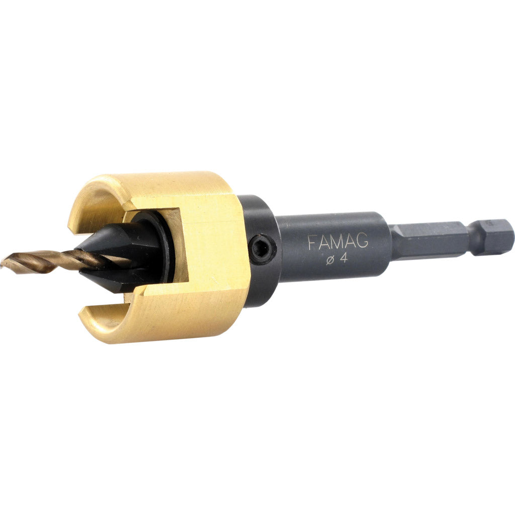 Drill and countersink set