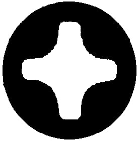 Socket wrench insert for Phillips screws