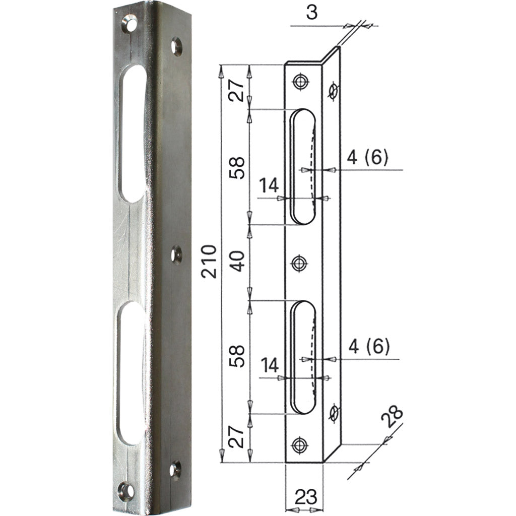 Security strike plate