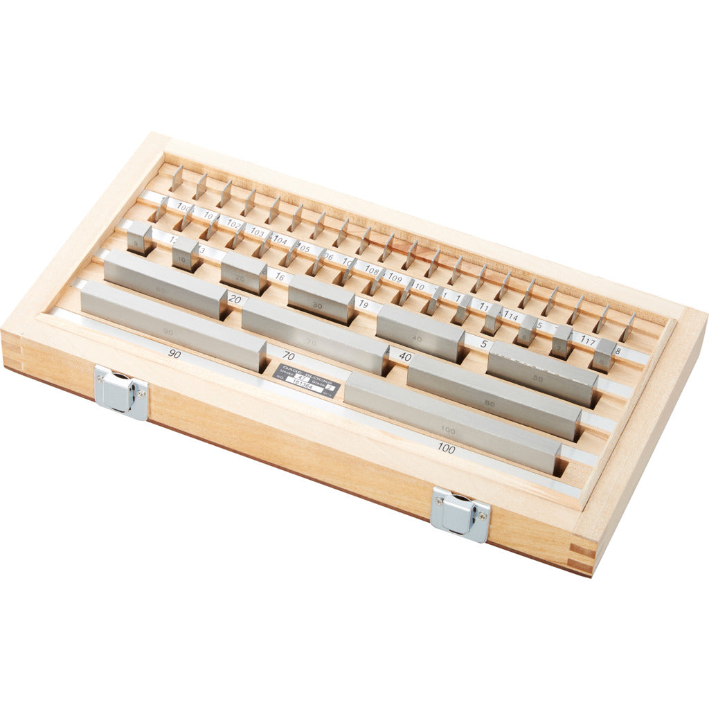 Parallel gauge block set / tolerance class 1 / DIN EN ISO 3650