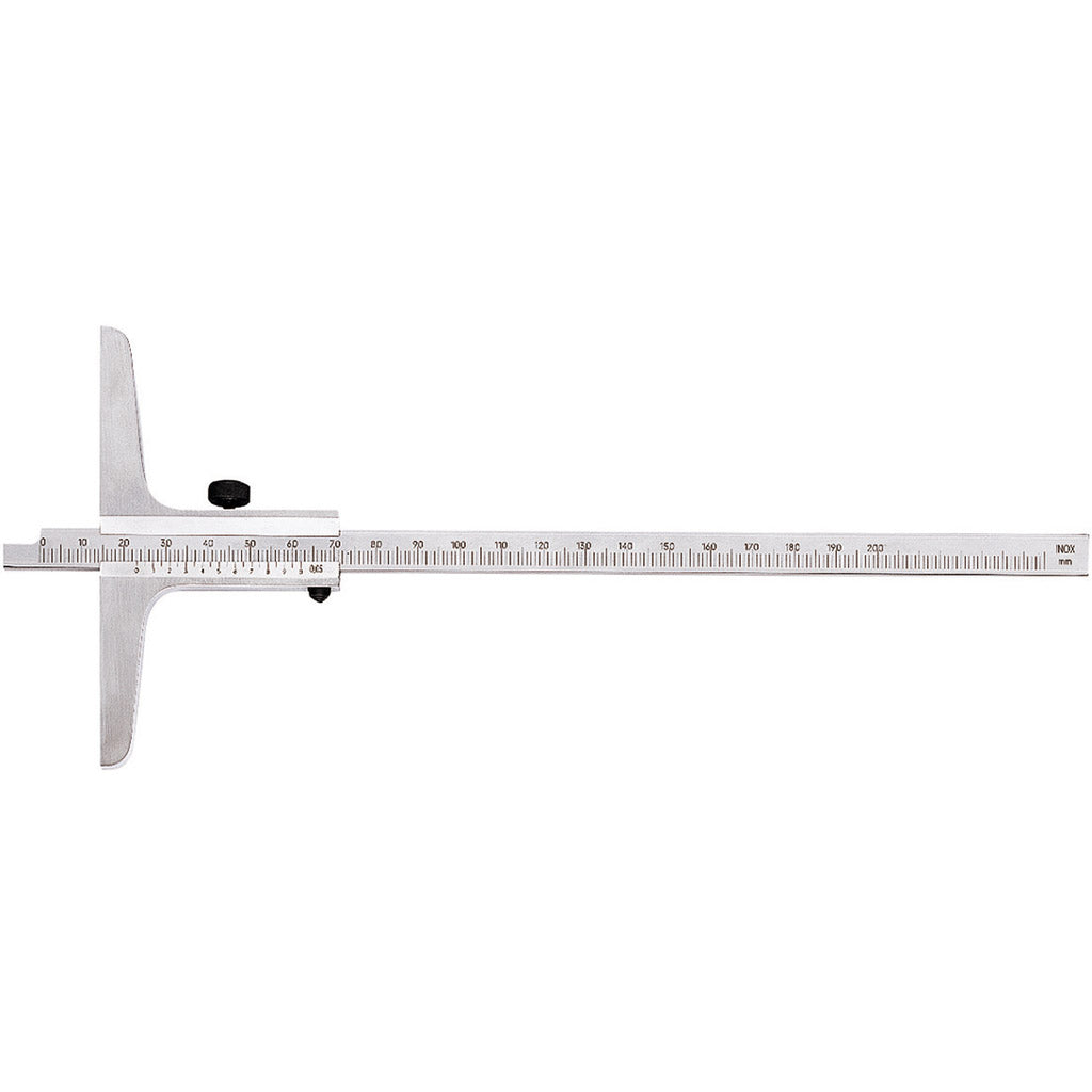 Depth caliper straight