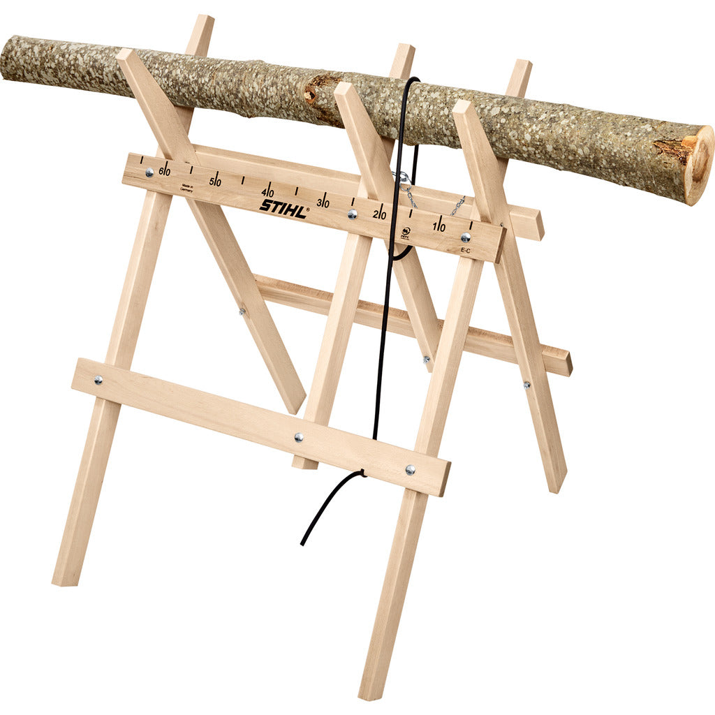 Stihl wooden sawhorse