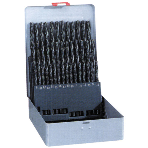 Twist drill cassette HSS DIN 338