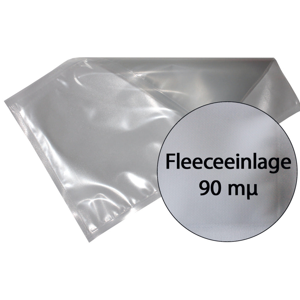 Sacchetto sottovuoto con fodera in pile extra resistente