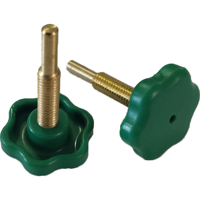 Messingschrauben-Paar