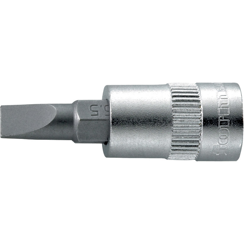 Screwdriver bit " for slotted screws
