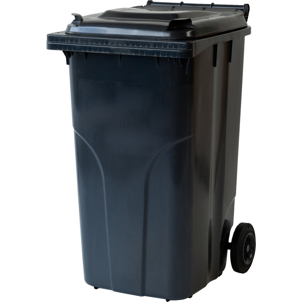 Waste and recyclables collection container / 2-wheel container (F)
