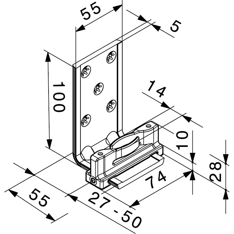 HAWA-Confort 160 / play-free floor guide