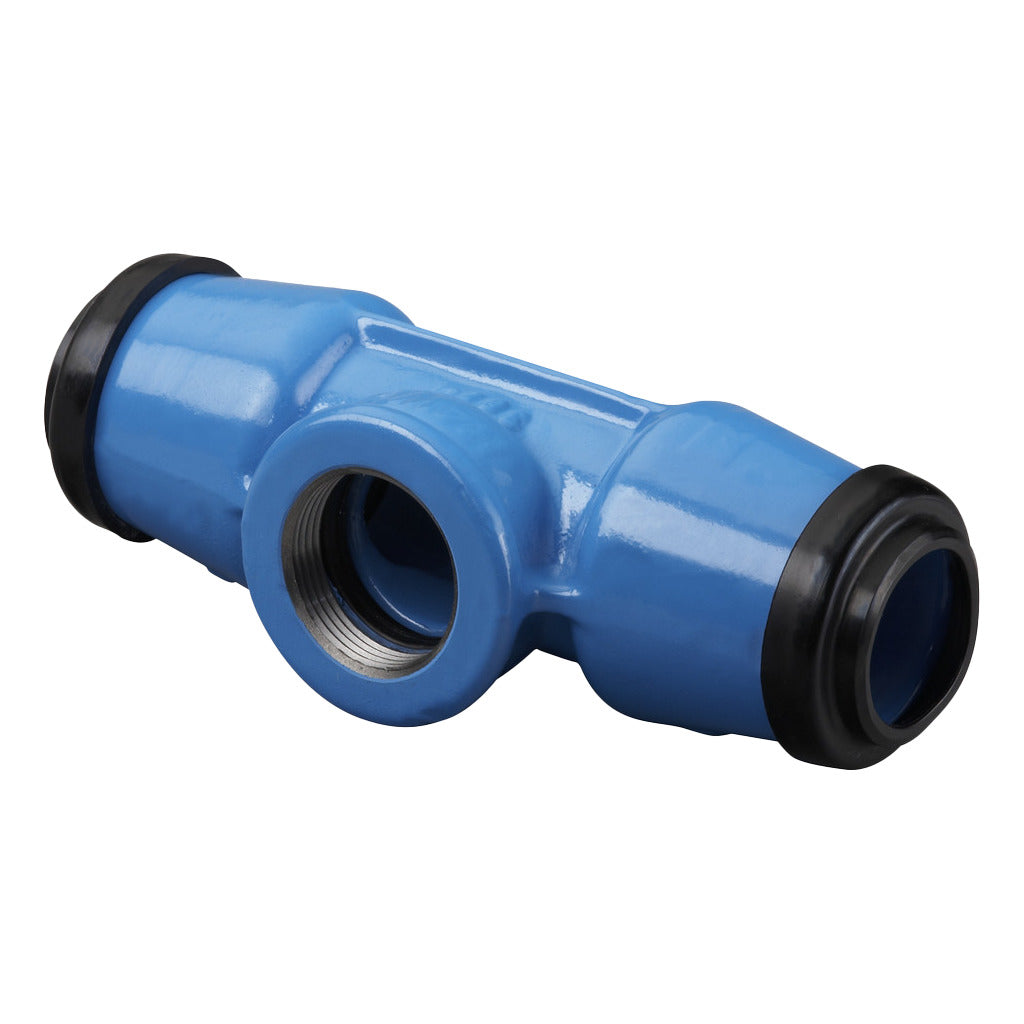 ISO fitting T-piece No. 6500 with threaded outlet