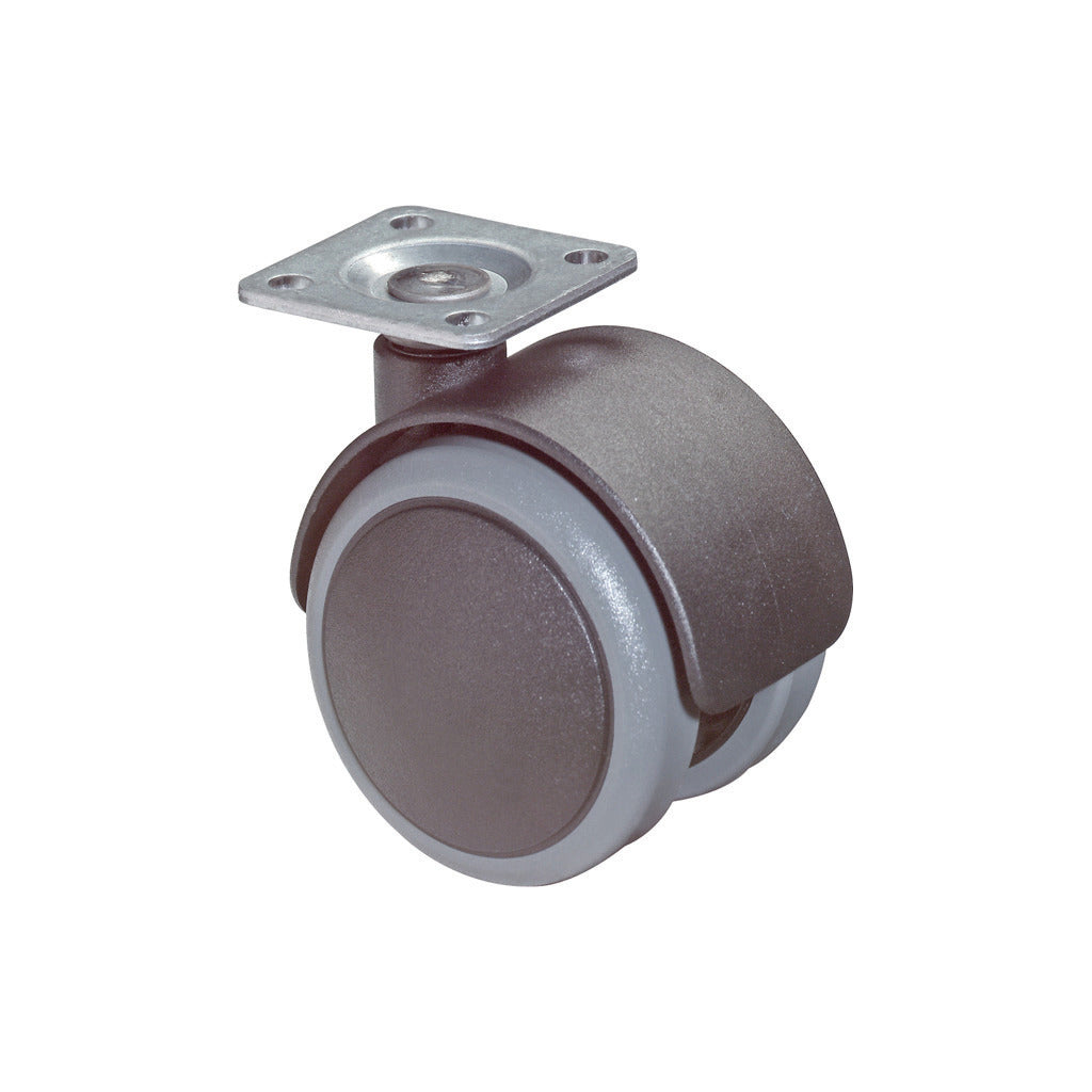 Plastic double roller