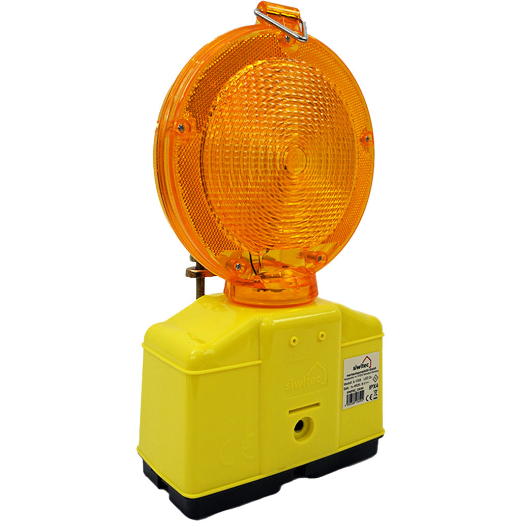 Construction site warning light LED - yellow / yellow