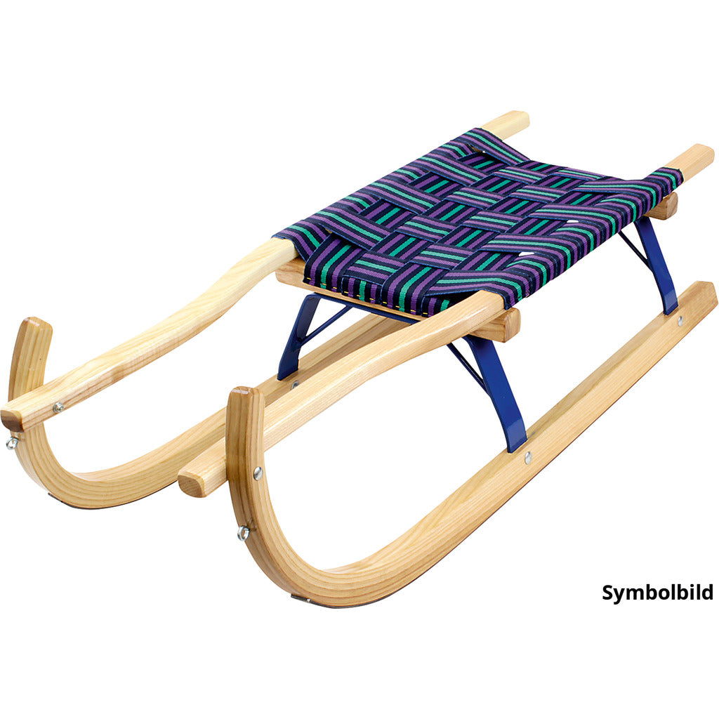 Rental toboggan 1 1/2-seater with belt seat