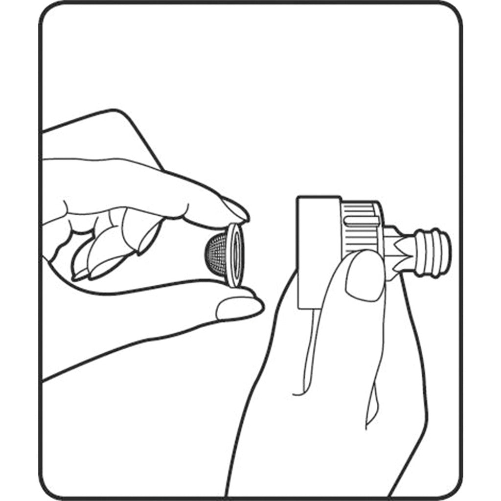 Tap piece with water stop for water plug and water socket