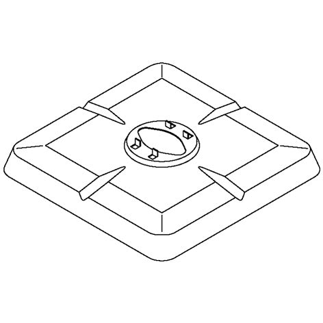 Base plate small 3480