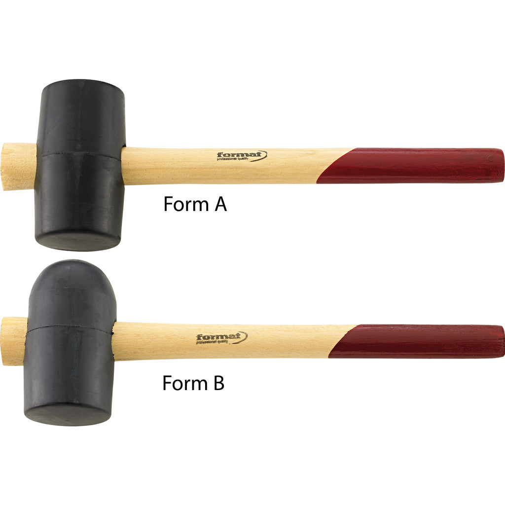 Rubber composition hammer