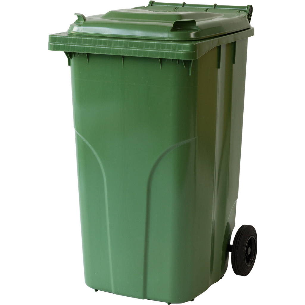 Waste and recyclables collection container / 2-wheel container (F)