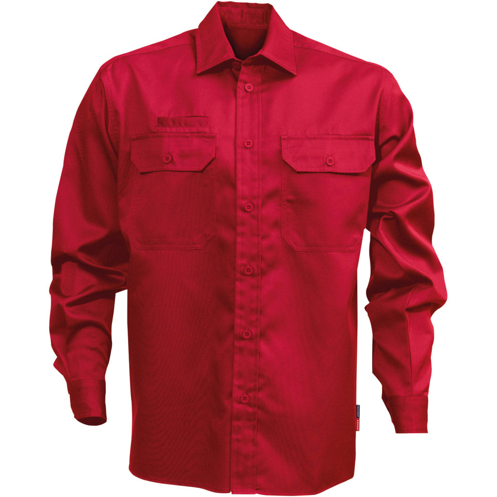 Camicia in cotone a manica lunga 7386 BKS