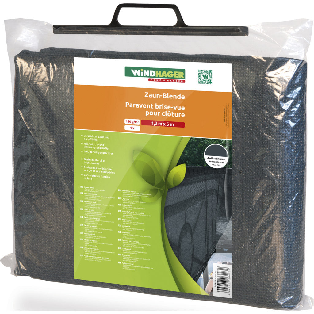 Fence panel SCREENEX CLASSIC anthracite