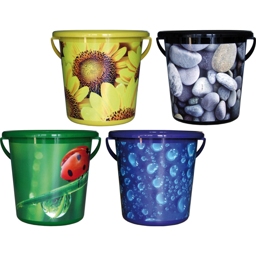 Bucket decor