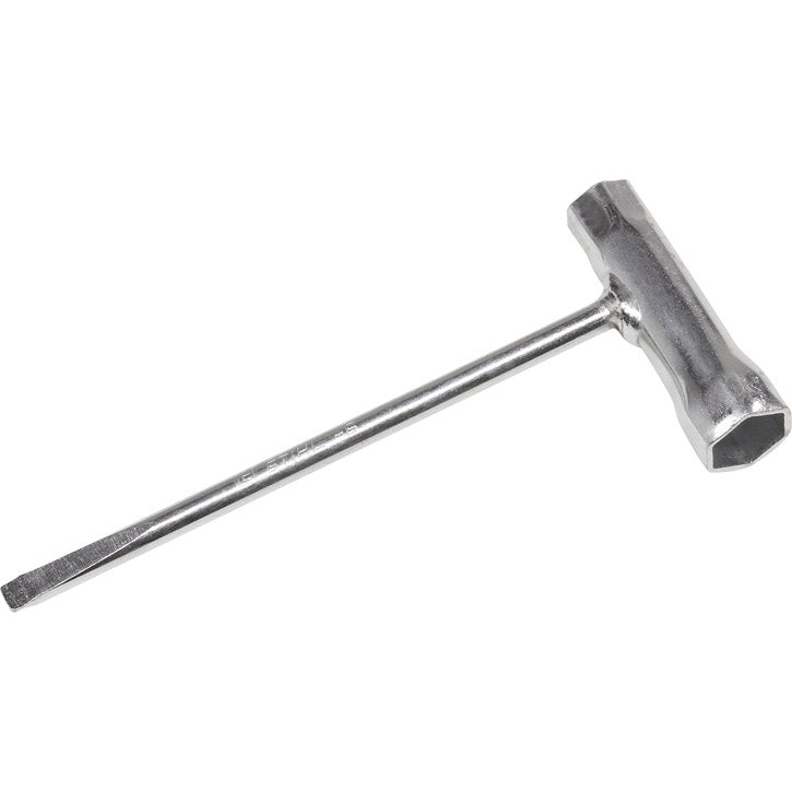 Combination wrench for brush cutters