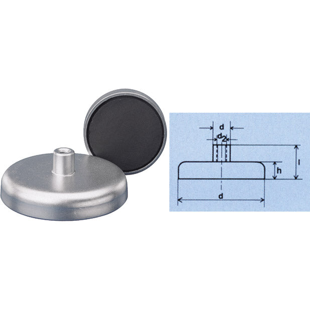 Magnetic flat gripper