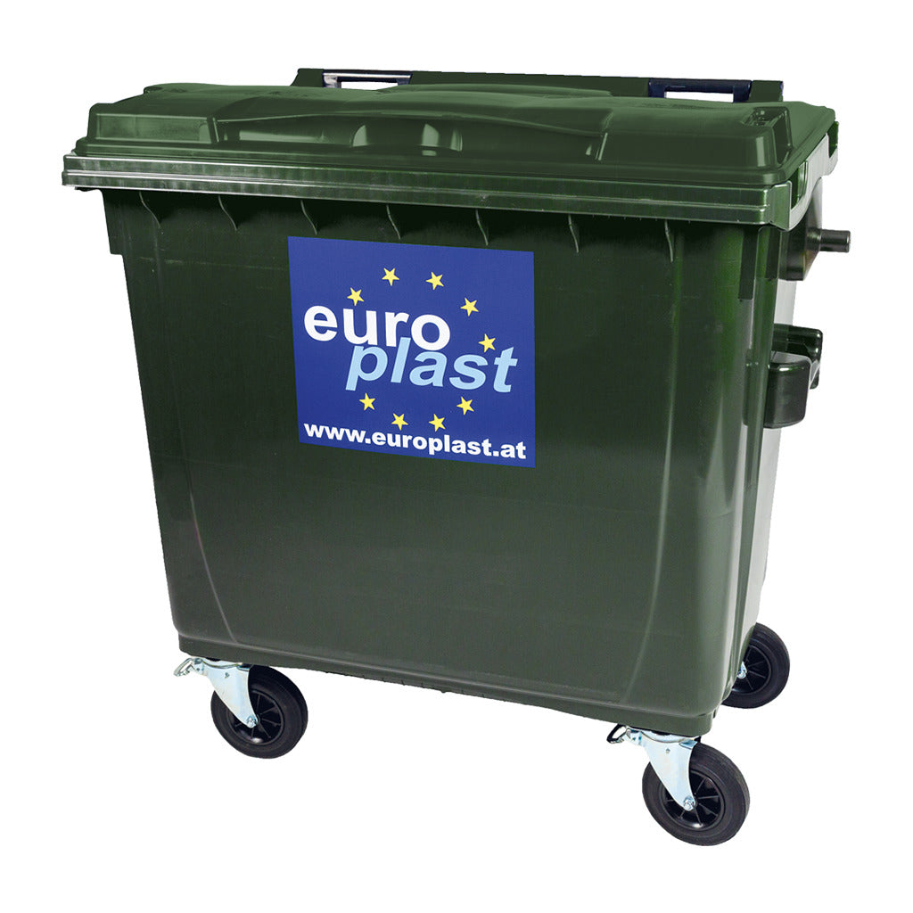 Waste and recyclables collection container 660 LC / 4-wheel container